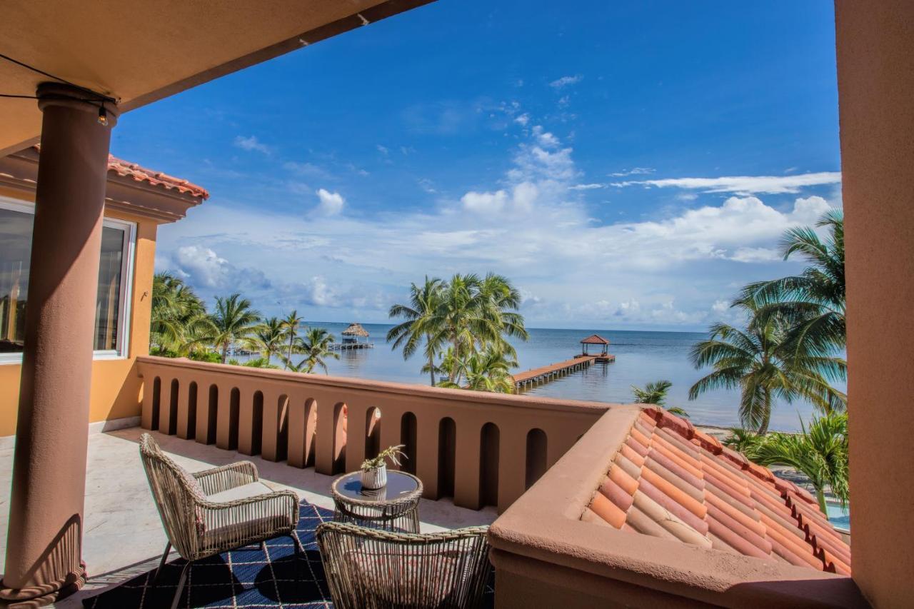 Belizean Cove Estates Luxury Beachfront Villa Сан-Педро Экстерьер фото